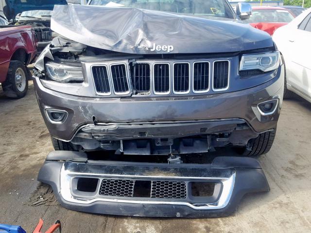 1C4RJFBG0EC331104 - 2014 JEEP GRAND CHER GRAY photo 9