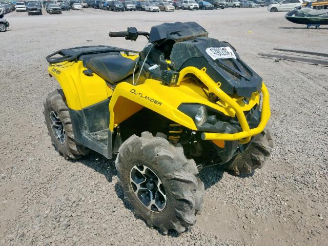 3JBLWAT4XKJ000365 - 2019 CAN-AM OUTLANDER YELLOW photo 1