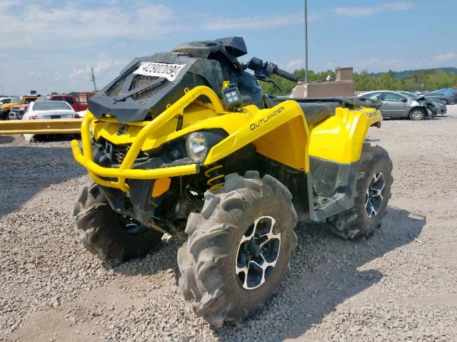 3JBLWAT4XKJ000365 - 2019 CAN-AM OUTLANDER YELLOW photo 2