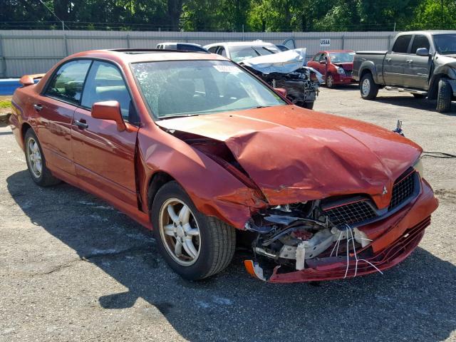 6MMAP87PX2T015632 - 2002 MITSUBISHI DIAMANTE V RED photo 1