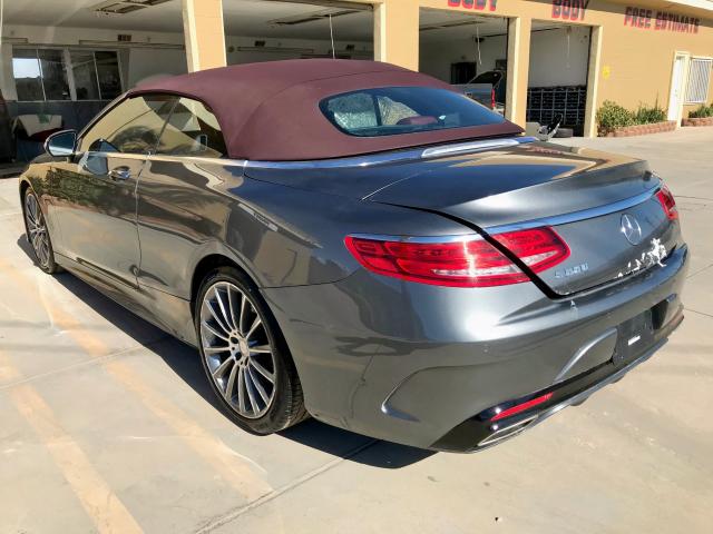 WDDXK8CB4HA024270 - 2017 MERCEDES-BENZ S 550 GRAY photo 4