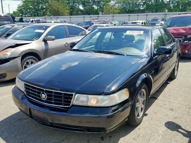 1G6KS54Y83U271226 - 2003 CADILLAC SEVILLE SL BLACK photo 2