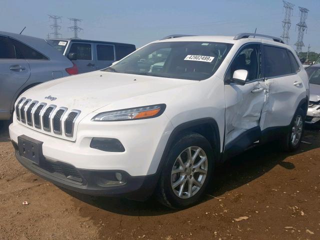 1C4PJLCS1GW372917 - 2016 JEEP CHEROKEE L WHITE photo 2