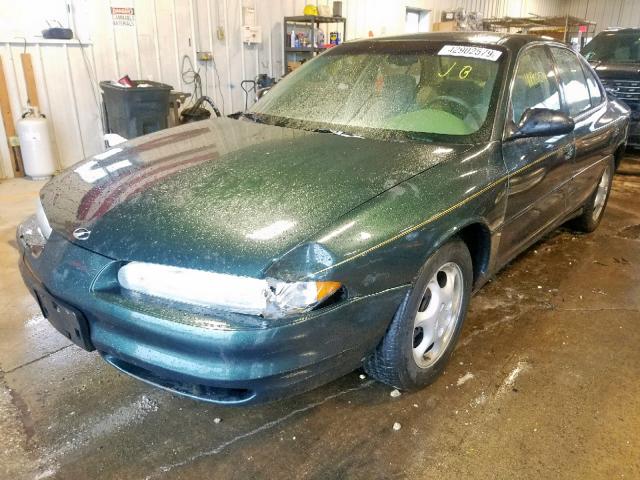 1G3WH52K6WF374567 - 1998 OLDSMOBILE INTRIGUE GREEN photo 2