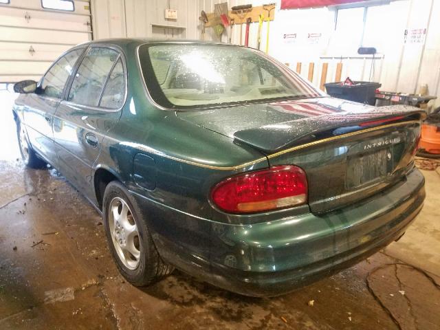 1G3WH52K6WF374567 - 1998 OLDSMOBILE INTRIGUE GREEN photo 3