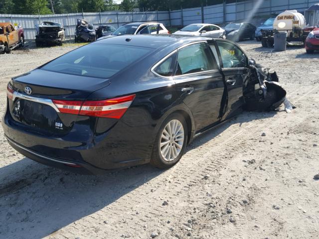 4T1BD1EB9FU036571 - 2015 TOYOTA AVALON HYB BLACK photo 4