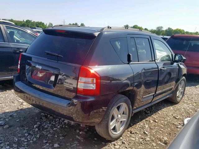 1J8FT47W88D735423 - 2008 JEEP COMPASS SP შავი ფოტო 4