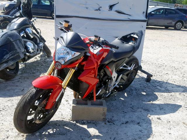 ZDCSC6013CF205222 - 2012 HONDA CB1000 R RED photo 2