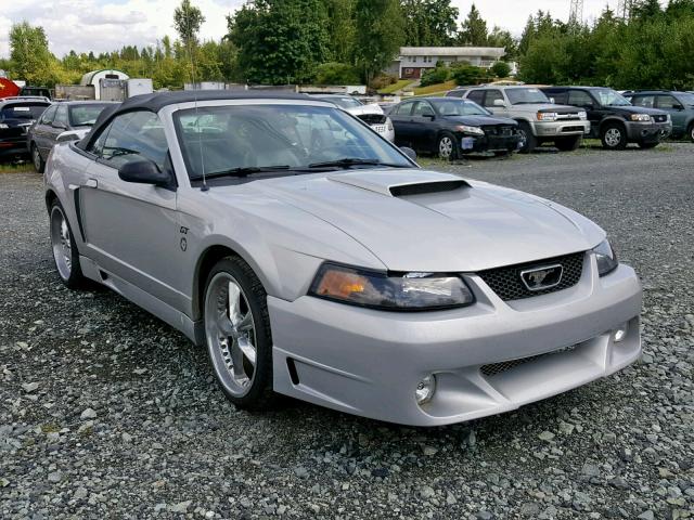 1FAFP45X14F191505 - 2004 FORD MUSTANG GT SILVER photo 1