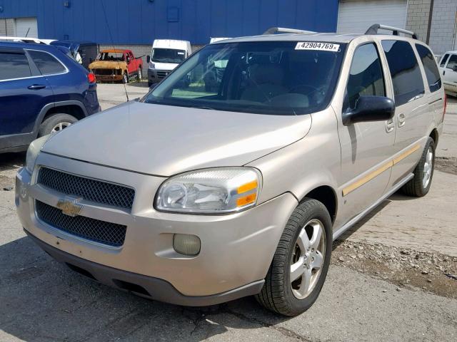 1GNDV33138D103806 - 2008 CHEVROLET UPLANDER L GOLD photo 2