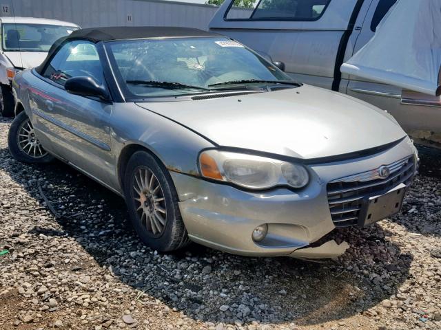 1C3EL55R46N120353 - 2006 CHRYSLER SEBRING TO GRAY photo 1