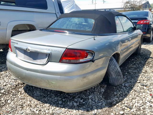 1C3EL55R46N120353 - 2006 CHRYSLER SEBRING TO GRAY photo 4