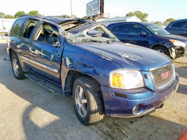 1GKDT13S752365805 - 2005 GMC ENVOY BLUE photo 1