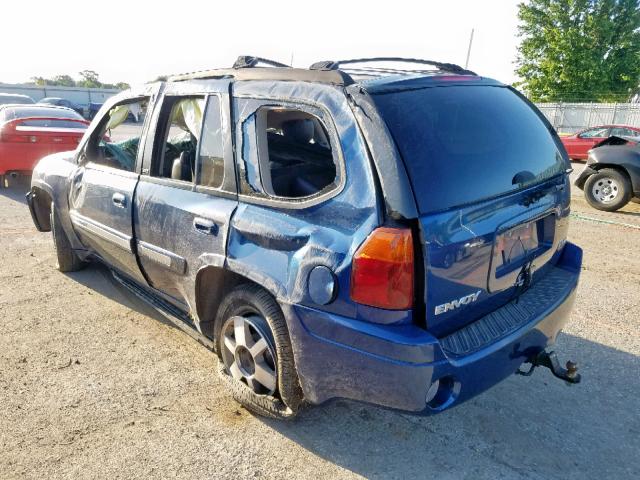 1GKDT13S752365805 - 2005 GMC ENVOY BLUE photo 3