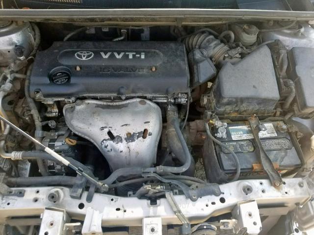 JTLKE50E381023883 - 2008 TOYOTA SCION XB SILVER photo 7