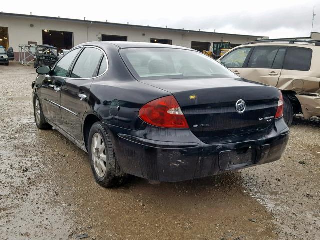 2G4WD582361213003 - 2006 BUICK LACROSSE C BLACK photo 3