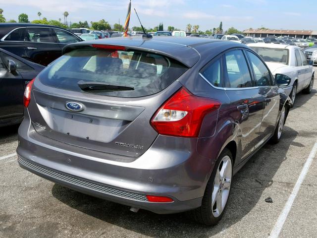 1FAHP3N20CL244086 - 2012 FORD FOCUS TITA GRAY photo 4