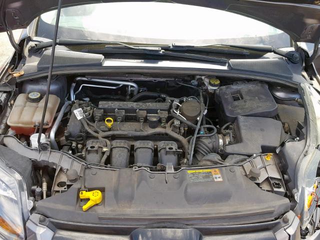 1FAHP3N20CL244086 - 2012 FORD FOCUS TITA GRAY photo 7