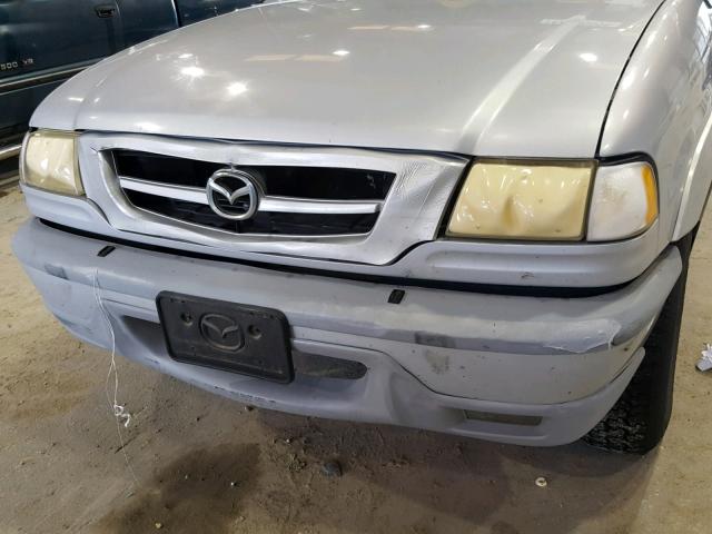 4F4YR16U32TM06968 - 2002 MAZDA B3000 CAB SILVER photo 9