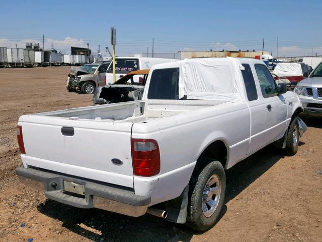 1FTYR14E51TA06445 - 2001 FORD RANGER SUP WHITE photo 4