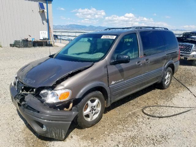 1GMDX03E52D119450 - 2002 PONTIAC MONTANA TAN photo 2