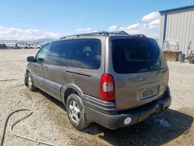 1GMDX03E52D119450 - 2002 PONTIAC MONTANA TAN photo 3