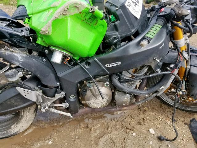 JKBZXJC136A030650 - 2006 KAWASAKI ZX636 C1 GREEN photo 7