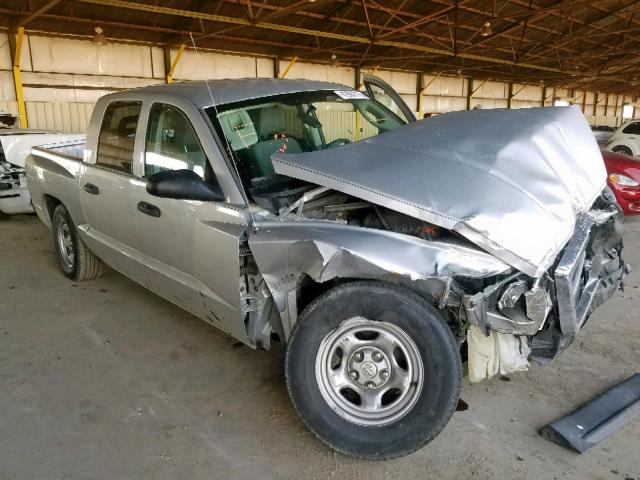 1D7HE28N26S645008 - 2006 DODGE DAKOTA QUA SILVER photo 1