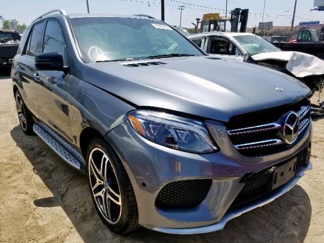 4JGDA6EB6JB069997 - 2018 MERCEDES-BENZ GLE 43 AMG GRAY photo 1