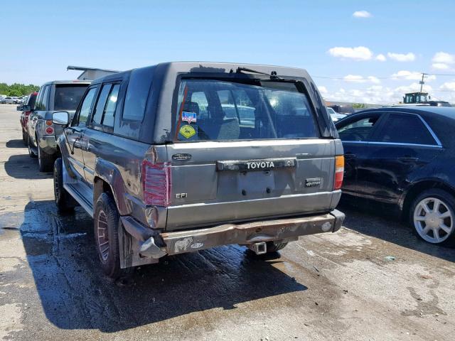 JT4RN62D2H0176443 - 1987 TOYOTA 4RUNNER RN GRAY photo 3