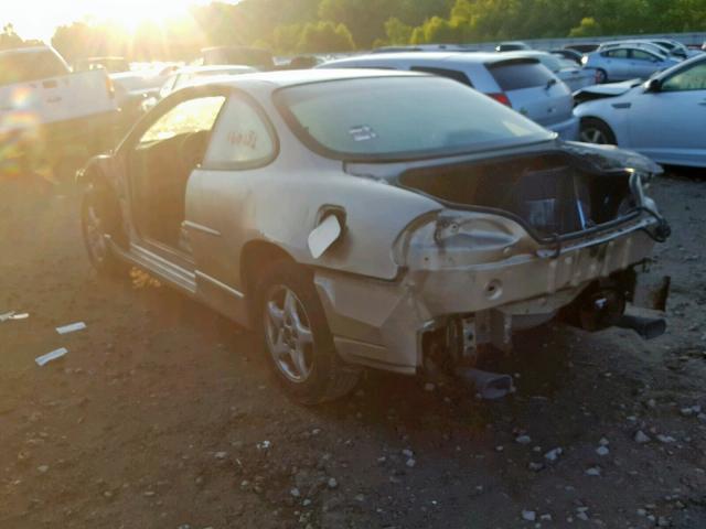 1G2WP12K0YF251320 - 2000 PONTIAC GRAND PRIX GOLD photo 3