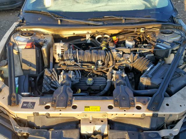 1G2WP12K0YF251320 - 2000 PONTIAC GRAND PRIX GOLD photo 7