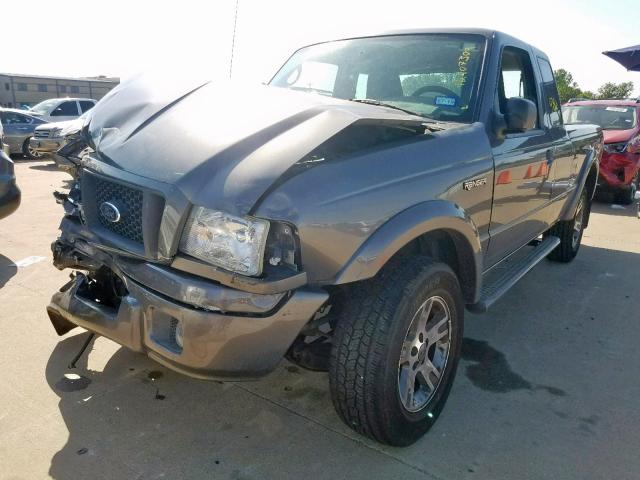 1FTYR14U24PB06524 - 2004 FORD RANGER SUP TWO TONE photo 2