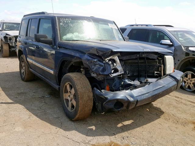 1J4RH4GK3AC159362 - 2010 JEEP COMMANDER BLUE photo 1