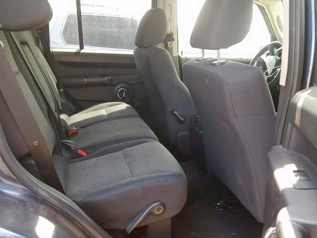 1J4RH4GK3AC159362 - 2010 JEEP COMMANDER BLUE photo 6