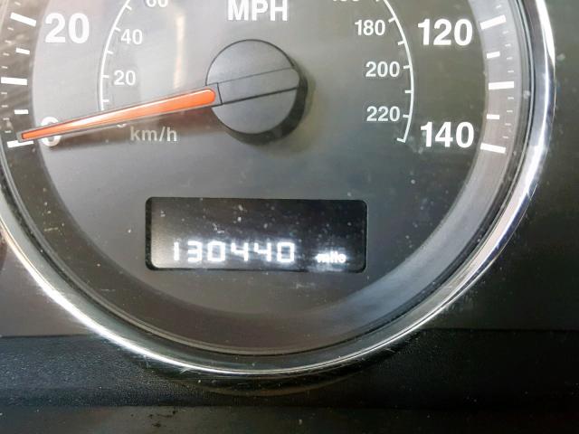 1J4RH4GK3AC159362 - 2010 JEEP COMMANDER BLUE photo 8