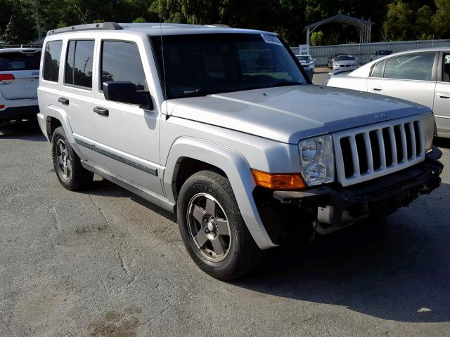1J8HG48K06C134356 - 2006 JEEP COMMANDER ვერცხლისფერი ფოტო 1