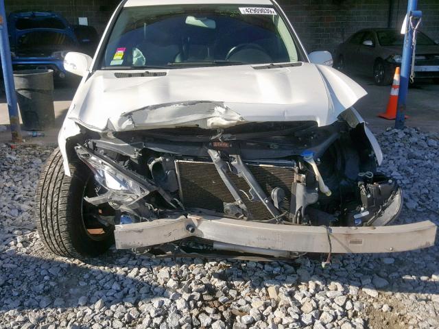 4JGBF71EX8A329039 - 2008 MERCEDES-BENZ GL 450 4MA WHITE photo 9