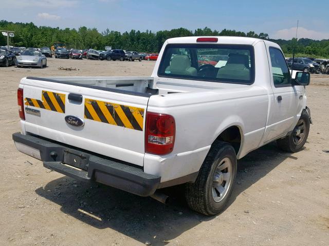 1FTYR10D68PA94860 - 2008 FORD RANGER WHITE photo 4