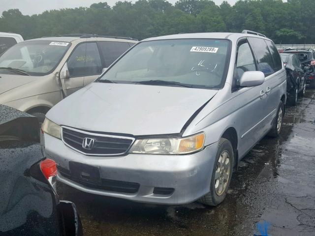 5FNRL18964B011602 - 2004 HONDA ODYSSEY EX GRAY photo 2