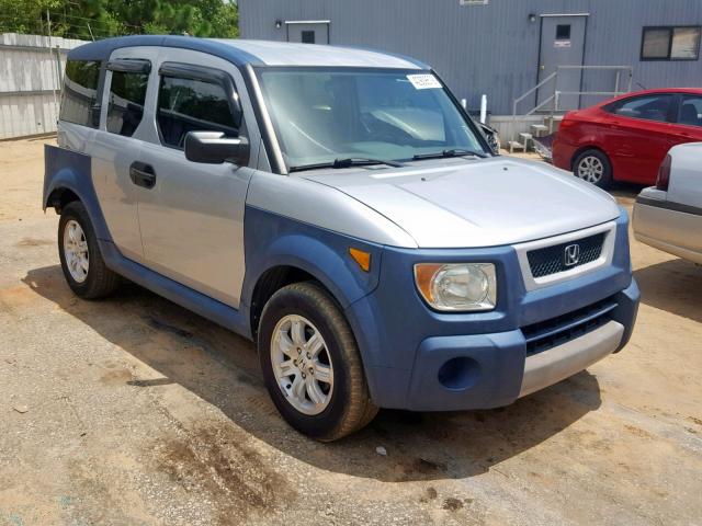 5J6YH28616L022798 - 2006 HONDA ELEMENT EX SILVER photo 1