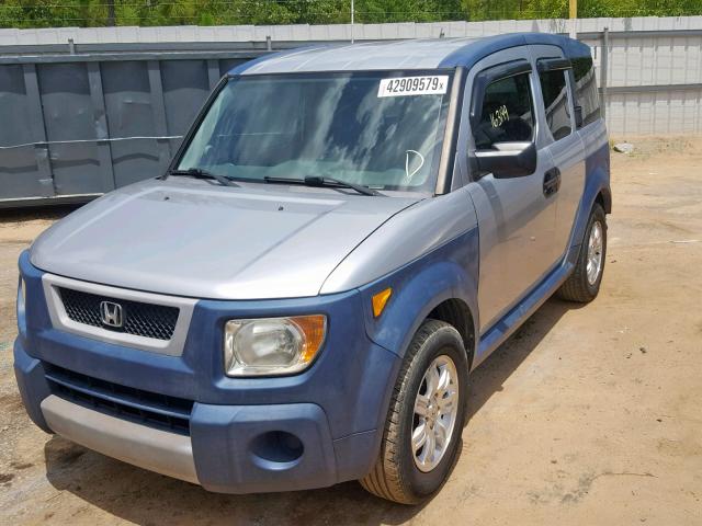 5J6YH28616L022798 - 2006 HONDA ELEMENT EX SILVER photo 2