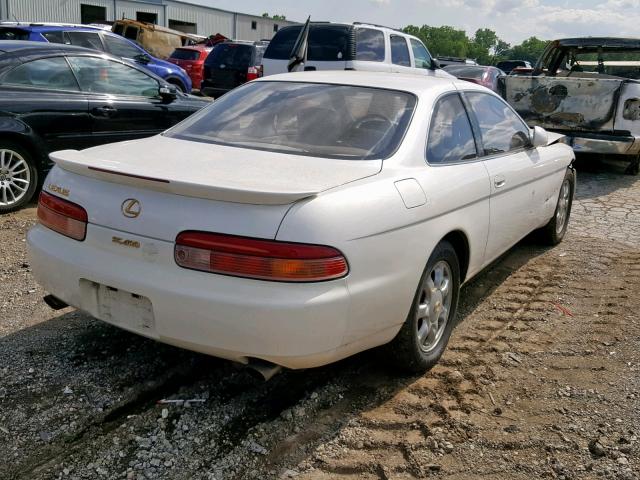 JT8UZ30C4S0043017 - 1995 LEXUS SC 400 WHITE photo 4