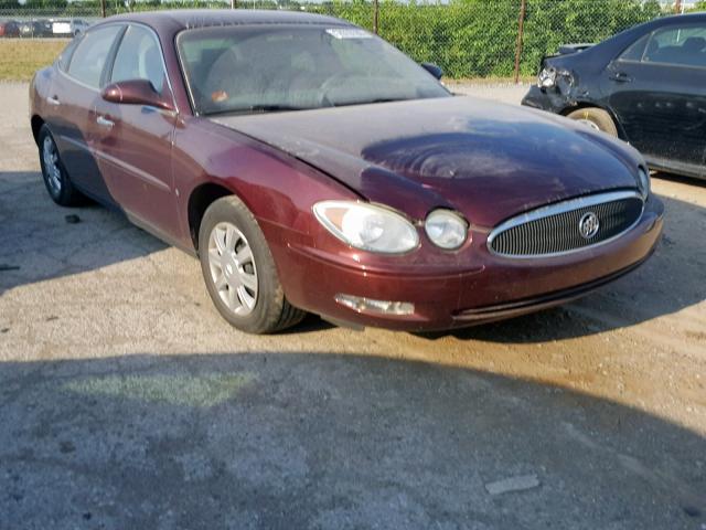 2G4WC582971128171 - 2007 BUICK LACROSSE C MAROON photo 1