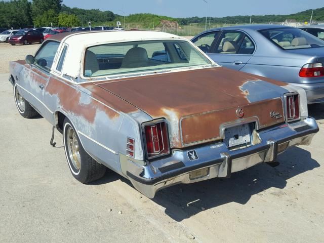 SS22N7R251684 - 1977 CHRYSLER CORDOBA BLUE photo 3