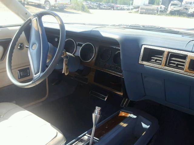 SS22N7R251684 - 1977 CHRYSLER CORDOBA BLUE photo 9