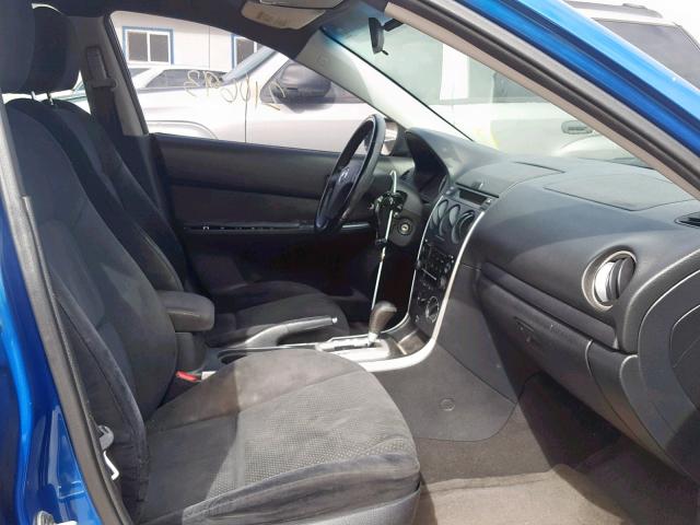 1YVHP84C065M02849 - 2006 MAZDA 6 I BLUE photo 5