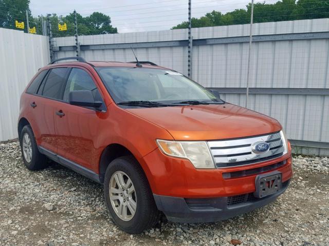 2FMDK36C67BB40458 - 2007 FORD EDGE SE ORANGE photo 1