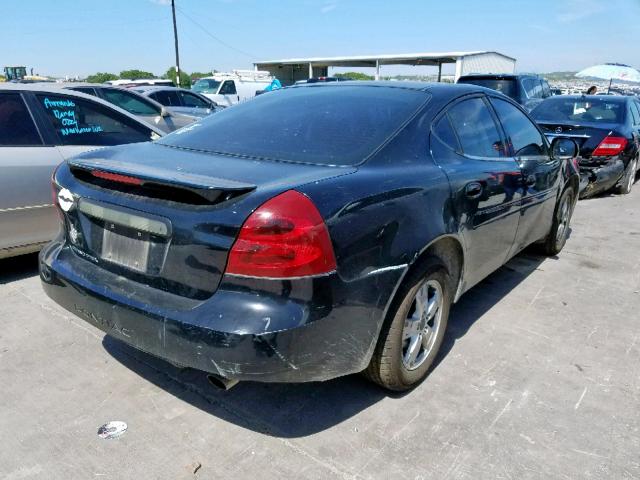 2G2WP552871140197 - 2007 PONTIAC GRAND PRIX BLACK photo 4