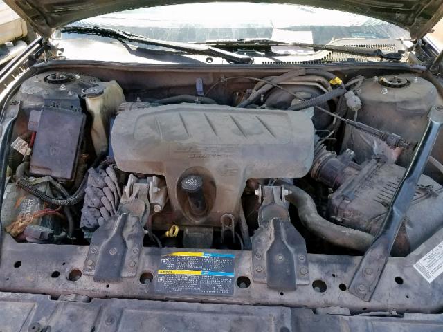 2G2WP552871140197 - 2007 PONTIAC GRAND PRIX BLACK photo 7